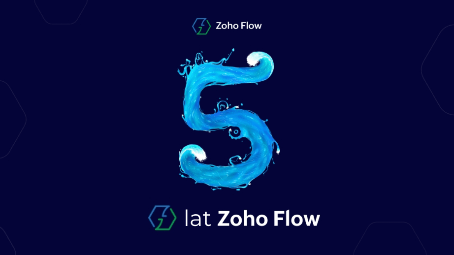  Zoho Flow ma już 5 lat!